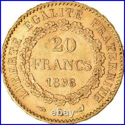 #1020235 Coin, France, Génie, 20 Francs, 1898, Paris, AU, Gold, KM825