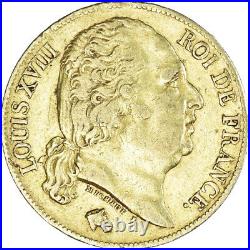 #1021964 Coin, France, Louis XVIII, 20 Francs, 1818, Paris, EF, Gold, K
