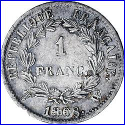 #1046694 Coin, France, Napoléon I, Franc, 1808, Lille, AU, Silver, KM682.14
