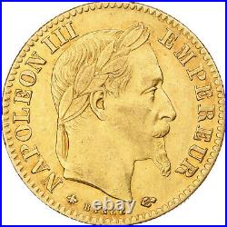 #1046895 France, 10 Francs, Napoléon III, 1868, Paris, Gold, AU, Gadoury1015