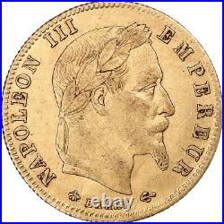 #1047117 France, Napoleon III, 5 Francs, 1866, Paris, Gold, EF, Gadoury1002