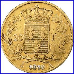 #1047517 France, 20 Francs, Charles X, 1830, Paris, Gold, EF, Gadoury1029