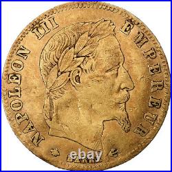 #1048107 France, Napoleon III, 5 Francs, 1864, Paris, Gold, VF, KM803.1