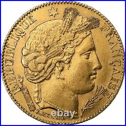 #1048117 France, 10 Francs, Cérès, 1899, Paris, Gold, AU, Gadoury1016, KM830