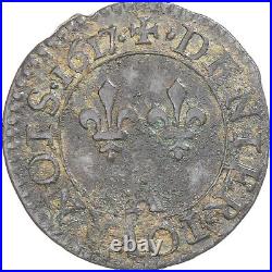 #1069255 Coin, France, Louis XIII, Denier Tournois, 1617, Paris, AU, Cop, per