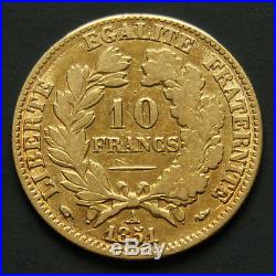 10 francs or Cérès années variées Gold coin France random years