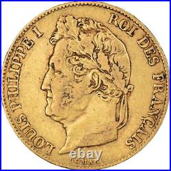 #1120373 Coin, France, Louis-Philippe, 20 Francs, 1834, Paris, VF, Gold