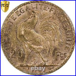 #1120583 France, 20 Francs, Marianne, 1905, Paris, Gold, PCGS, MS(60-62), Le F