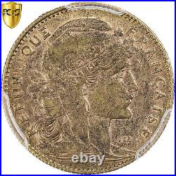 #1120600 France, 10 Francs, Marianne, 1910, Paris, Gold, PCGS, AU(55-58), Le F