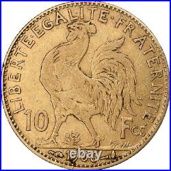 #1210164 France, 10 Francs, Marianne, 1906, Paris, Gold, EF, Gadoury1017, KM