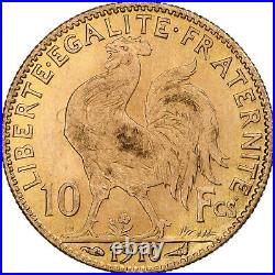#1210466 France, 10 Francs, Marianne, 1910, Paris, Gold, MS, Gadoury1017, KM