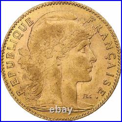 #1210467 France, 10 Francs, Marianne, 1911, Paris, Gold, AU, Gadoury1017, Le