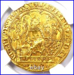1328-50 France Gold Philippe VI Ecu D'Or Gold Coin Certified NGC AU Details