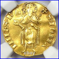 1335-93 France Gold Raymond III Florin Coin Certified NGC XF Details (EF)