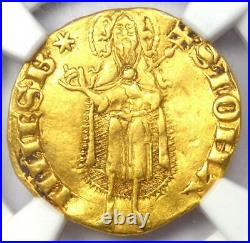 1335-93 France Gold Raymond III Florin Gold Coin Certified NGC AU53 Rare