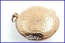 1760s 18K Gold Verge Fusee Pocket Watch Rennes France