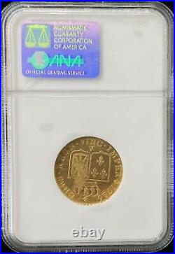 1786 A France 1 L'OR Gold Coin NGC ANA MS 60