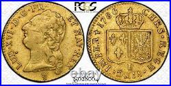 1786-I France L. D'Or GOLD AU50 Highest Graded 1/0 by PCGS