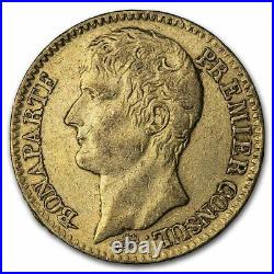 1802-1806 (AN11/AN14) France Gold 40 Francs XF SKU#179277
