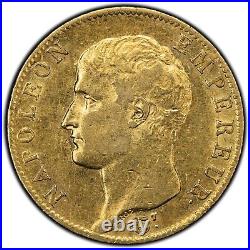 1806-A France Napoleon 20 Francs Gold Coin