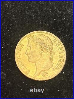 1809-A France Gold Napoleon 20 Francs Coin G20F