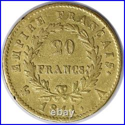 1811 A France 20 Franc KM695.1 VF Uncertified #946