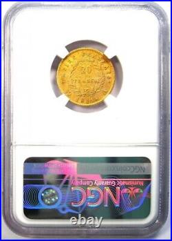 1811-A France Gold Napoleon 20 Francs Coin G20F Certified NGC XF45 EF Rare
