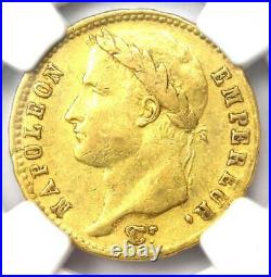 1811-A France Napoleon Gold 20 Francs Coin G20F Certified NGC XF45 Rare