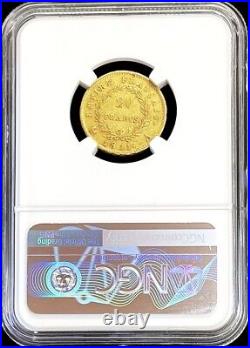 1811 A Gold France Napoleon Bonaparte 20 Francs Coin Paris Mint Ngc Xf 45