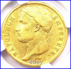 1811 France Gold Napoleon 20 Francs Coin G20F Certified NGC XF45 (EF45)