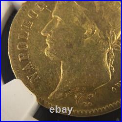 1812A France G40F Napoleon Gold NGC XF45 Gold 40 Francs