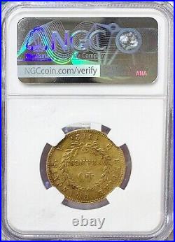 1812 A France Napoleon Gold 40 Francs Au55 Ngc #410