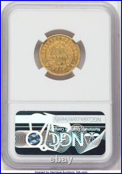 1812-A France Napoleon gold 20 Francs NGC AU-53 Paris mint