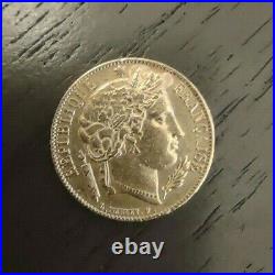 1851 France Gold 20 Francs Ceres