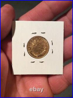 1854 France Napolean III Gold 20 Francs