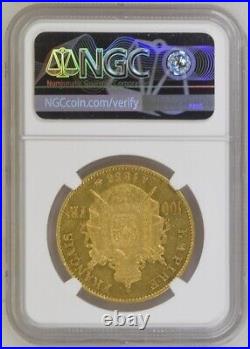 1856 A Ngc Au Details Gold France Napoleon III 100 Francs #227