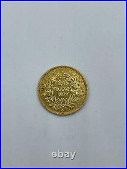 1859 Gold 20 Francs France Gold Coin
