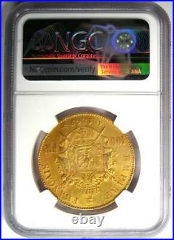 1869-A France Napoleon III Gold 100 Francs Coin G100F NGC MS61+ Plus (BU UNC)