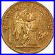 1897-A France 20 Francs Angel/Genius Gold Coin from the Paris Mint, Circulated