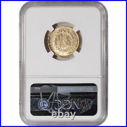 1898 A France Gold 20 Francs NGC MS64