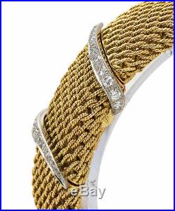 18K Tiffany & Co. France Diamond Watch CIRCA 1960'S Retail Vakue $25,000