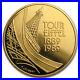 1989 France Proof Gold 5 Francs Eiffel Tower SKU#59416