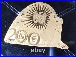 2021 France 200 Euro Gold Napoleon Bonaparte 200th Year Anni Of Passing 250 Coin