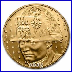 2021 France Gold Fractional Set Napoleon Bonaparte SKU#243523