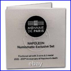 2021 France Gold Fractional Set Napoleon Bonaparte SKU#243523