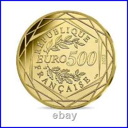 2022 France Asterix Characters 500 Euro gold coin original packaging