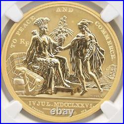 2022 France Great Seal of US 200 Euros 1oz Gold Proof Coin NGC Reverse PF 70 ER