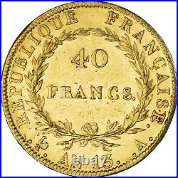 #224255 Coin, France, Napoleon I, 40 Francs, AN 13, Paris, AU, Gold, KM664.1