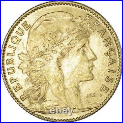 #373842 Coin, France, Marianne, 10 Francs, 1910, Paris, AU, Gold, KM84