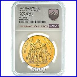 #475197 Coin, France, Union et Force, 5 Francs, An 10, Paris, NGC, PF62 CAMEO